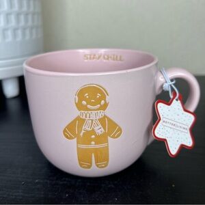 NEW Pink Gingerbread Man ‘Chill Out’ Mug